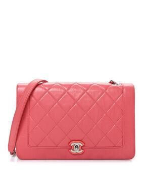 Chanel Crumpled Calfskin Quilted Bi #321598C19B